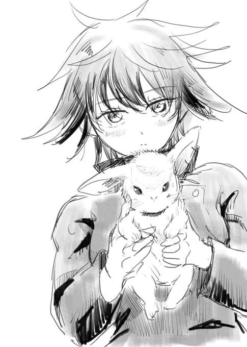 伏♀&amp;🐰 ⚠️女体化
(あいぱっどでらくがき☺️) 