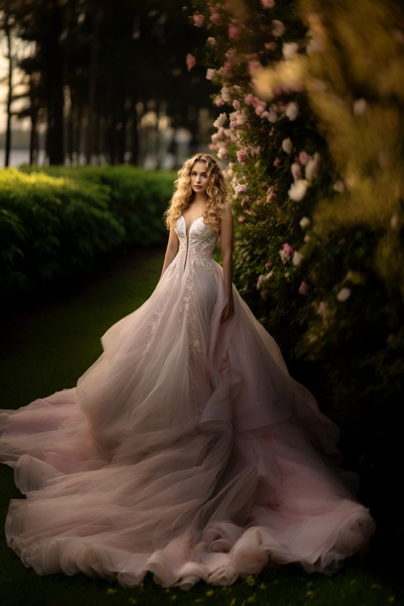 BlankCanvasAI's tweet photo. The enchanting Princess Arabella, legendary for her beauty and kindness, danced with the wind in her pink taffeta gown, becoming one with the garden's magic.🌺✨  #AIart #MindBodySkin #BeautifulSunset #MagicalMoments 🌸🎑 https://t.co/JSXO4Q8qwr