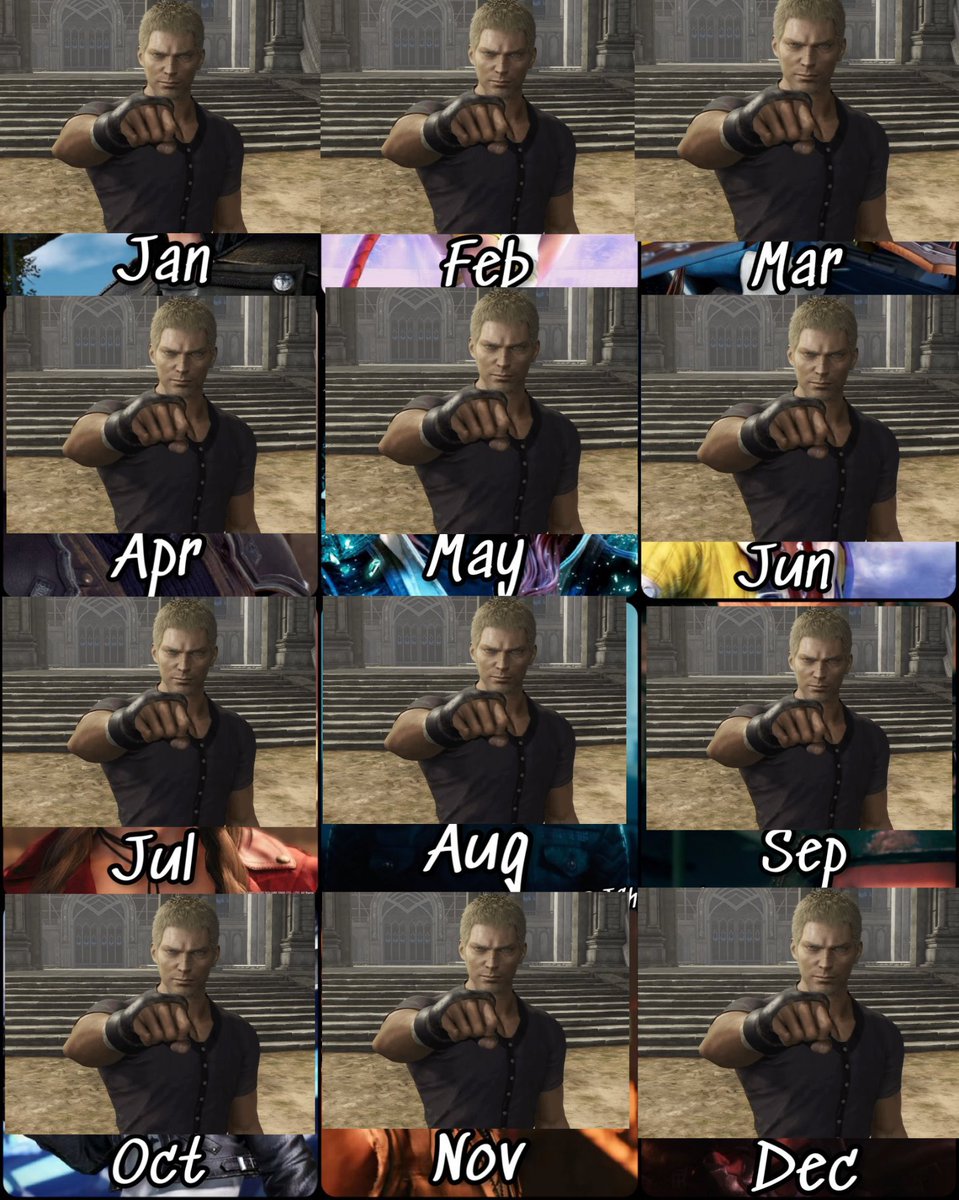 tragickly's tweet photo. Your birth month determines the Final Fantasy character that you get to spend the week with! 

Who did you get? 👀 https://t.co/SHaJ5cr9RQ