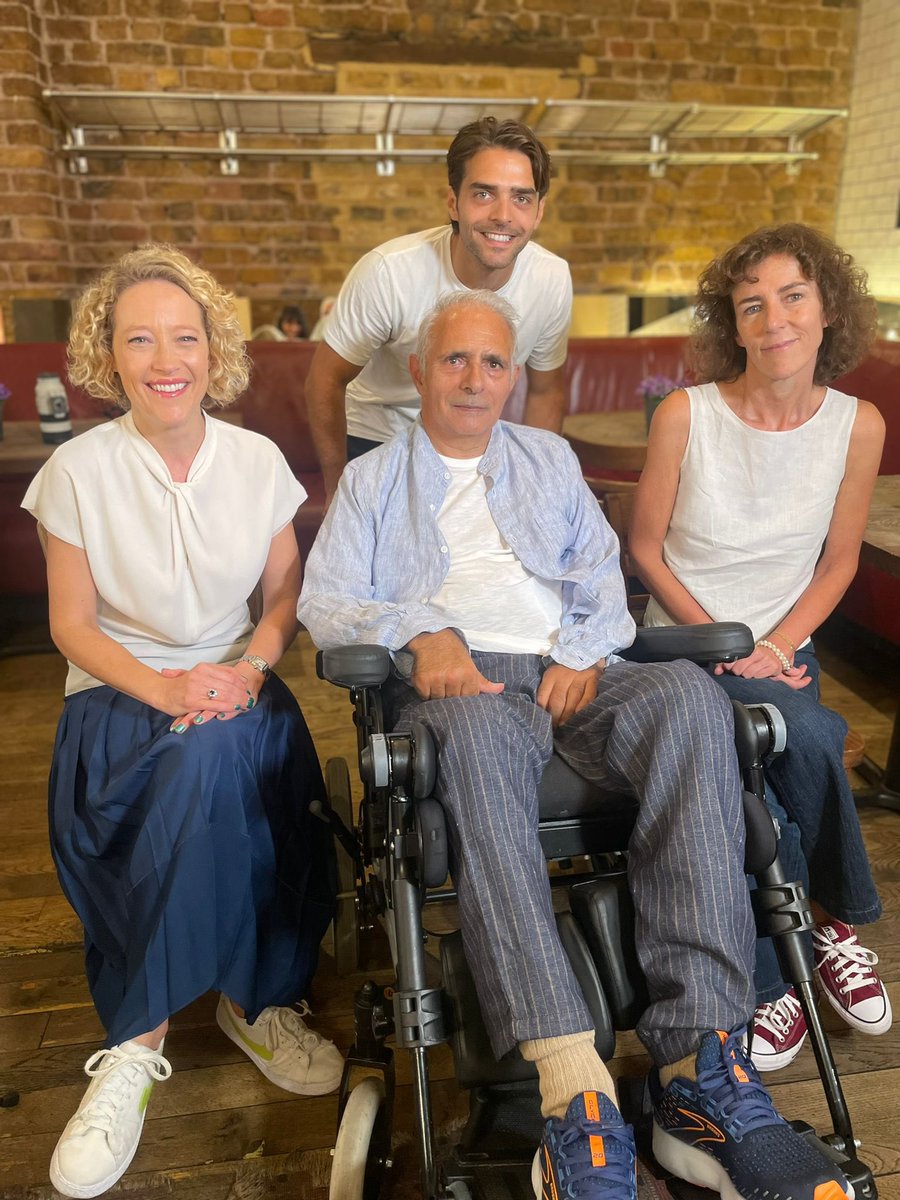 cathynewman's tweet photo. Tonight, in his first TV interview since his devastating accident, author @Hanifkureishi briefly escapes from hospital to tell me on @Channel4News about life, death, writing and dreaming of returning home. Do tune in at 7. It’s tragic, comic and wonderfully human. https://t.co/O2EQlBvTm2