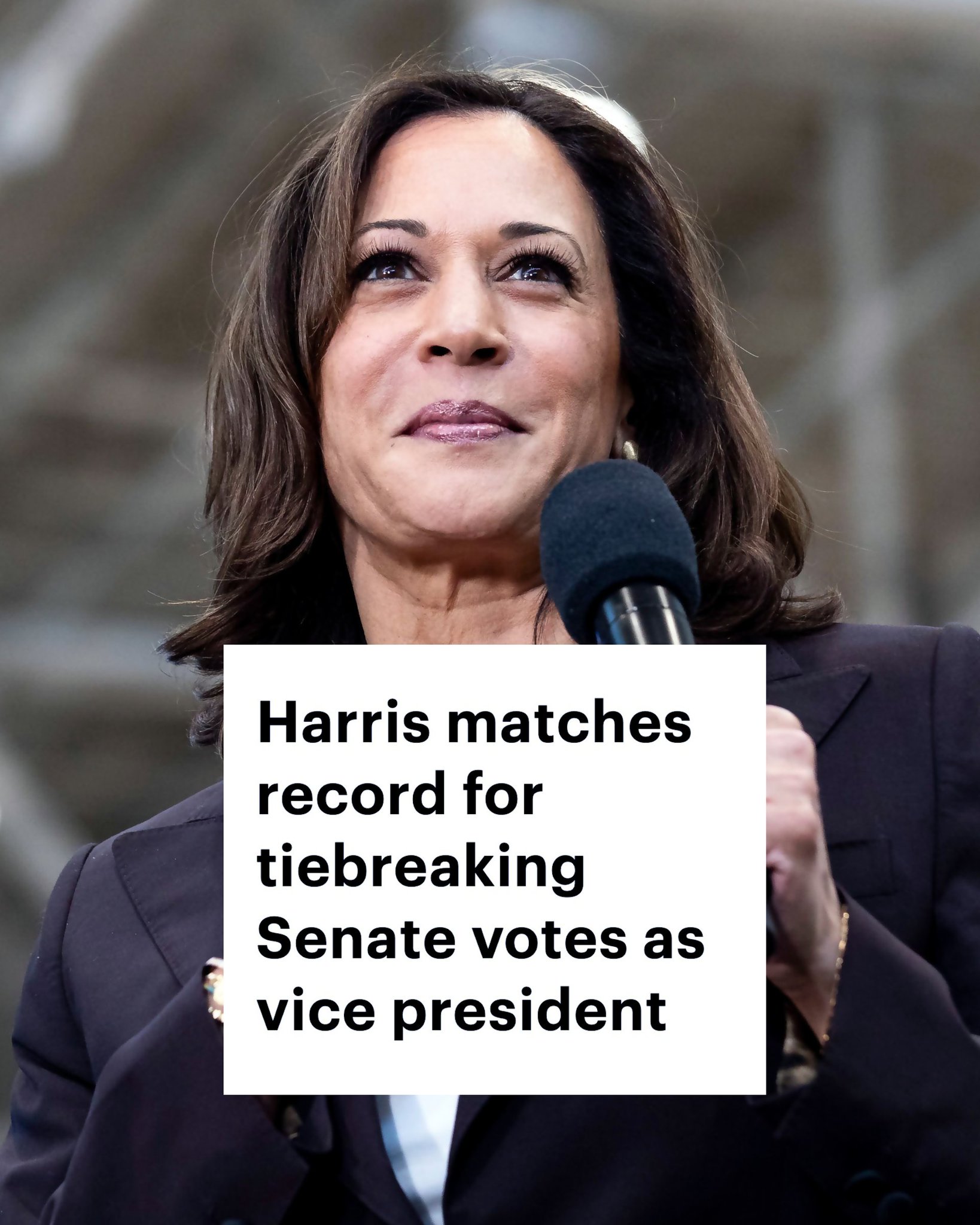 The Democrats on Twitter "Vice President Harris matched the record for