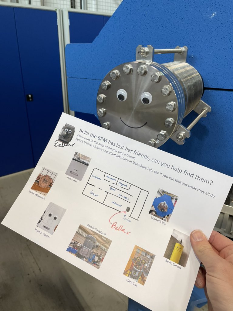 PaulAden's tweet photo. How did you spend your day today? I stuck googly eyes to things in prep for @DaresburyLab open day.  #DOW23 😳 https://t.co/4Uhf8D66qt