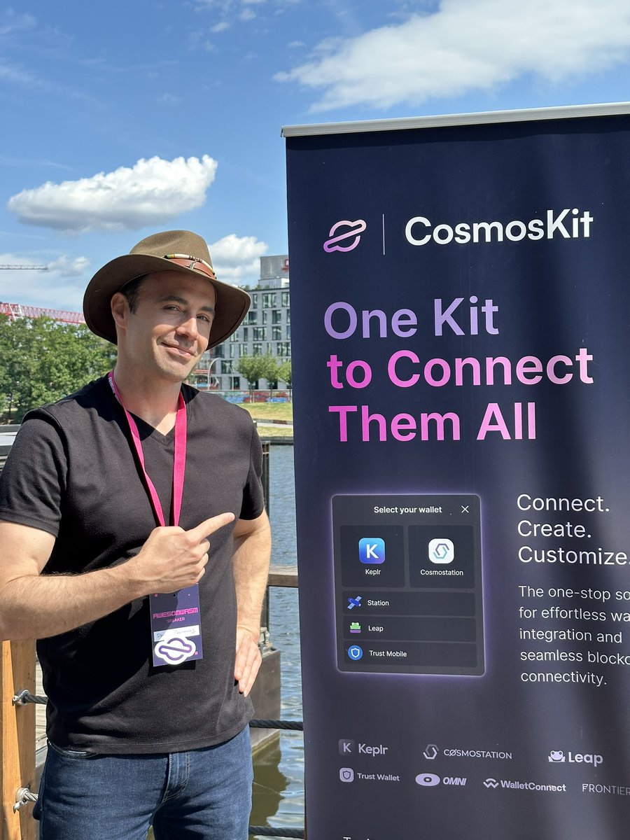 danlynch's tweet image. One kit to connect them all ⚛️ @CosmosKit_ #IBCGang