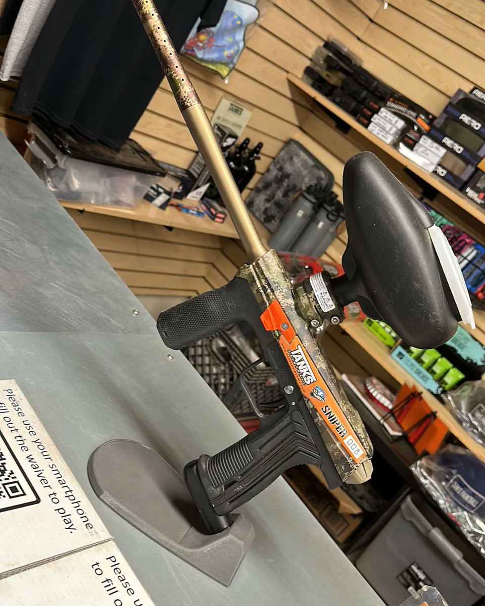 TanksPaintball's tweet image. Sniper package upgrades. Get yours on your next outing. #planeteclipse #tankspaintball #paintballfun