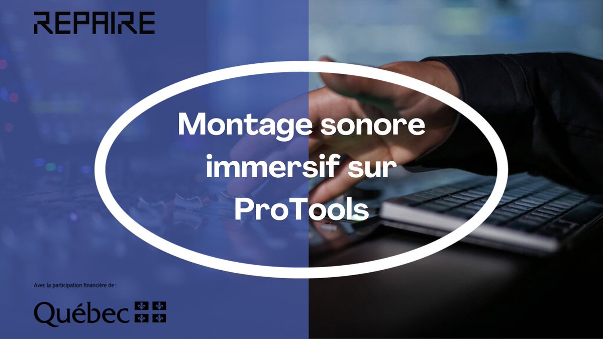 Les inscriptions sont ouvertes pour la formation 𝙈𝒐𝙣𝒕𝙖𝒈𝙚 𝙨𝒐𝙣𝒐𝙧𝒆 𝒊𝙢𝒎𝙚𝒓𝙨𝒊𝙛 𝙨𝒖𝙧 𝙋𝒓𝙤𝑻𝙤𝒐𝙡𝒔, qui sera donnée le 14 et 15 septembre par notre mixeur Bruno Bélanger. Les places sont limitées! Inscrivez-vous dès maintenant! primcentre.org/formations/