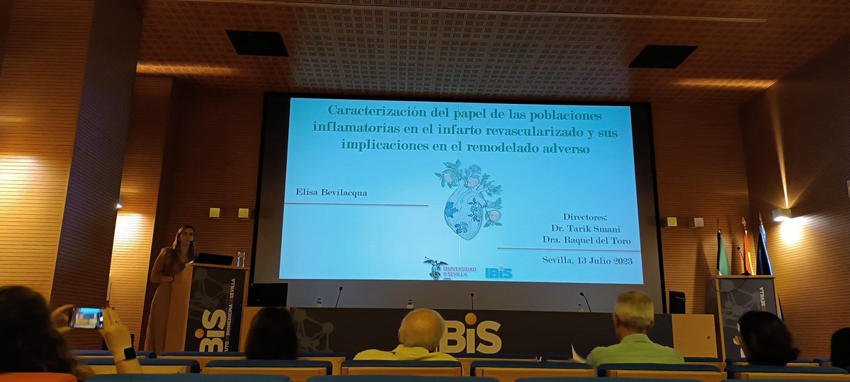 cardio_ciencia's tweet photo. Thrilled to announce that our labmate
@EliBevilacqua defended her PhD thesis today!! 🎉👏🏼🤩

Congrats on your amazing work Dr. Bevilacqua!! 👩‍🎓🍾

@ibis_sevilla @unisevilla https://t.co/fbTbLRq644