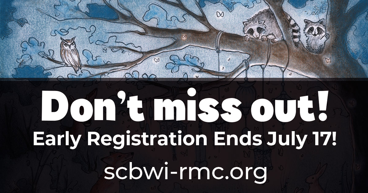SCBWIRockyMtn's tweet photo. Don't miss out on our 2023 Letters &amp; Lines #childrensbook conference in beautiful Golden, CO this September 9-10. Early bird registration ends July 17 https://t.co/Rr6XyoBU8I. #kidlit #kidlitwriters #kidlitart #kidlitartists https://t.co/VIAft6D96M