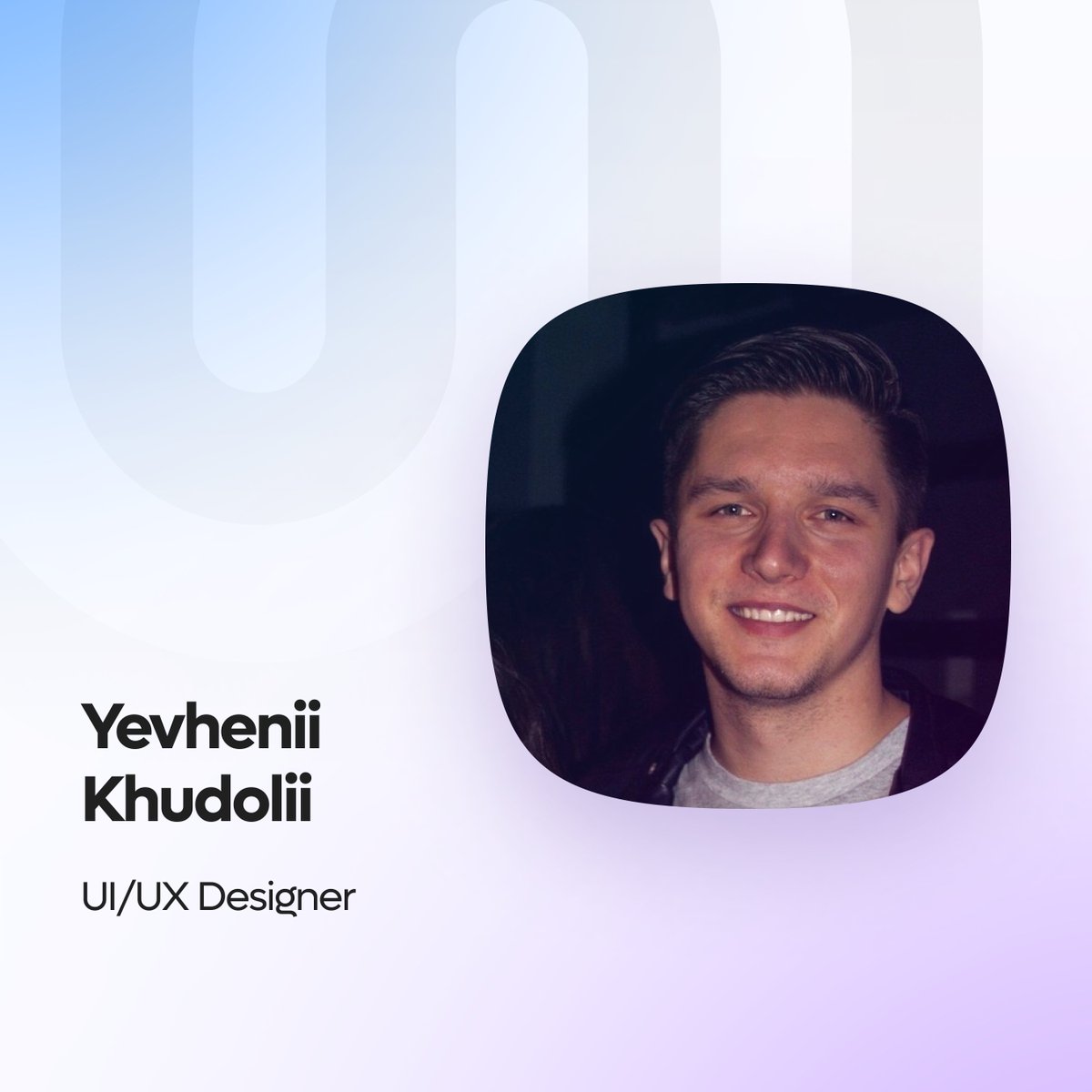 universiumco's tweet photo. Remember all of those cool projects we shared earlier? Well, they wouldn't happen without Yevhenii (Eugene).

#universium #buildinpublic #design #agency #creative #uiux #figma #webflow #angular #webapp #bocaraton #florida #startup #xoogler https://t.co/PxpAQOA7kh