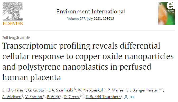 New #research reveals that polystyrene #nanoplastics have the potential to impact the activation of genes associated with inflammation and iron homeostasis, as observed in experiments conducted on perfused human placental tissue. 🧬🔬 👉 Learn more: auroraresearch.eu/nanoplastics-a…