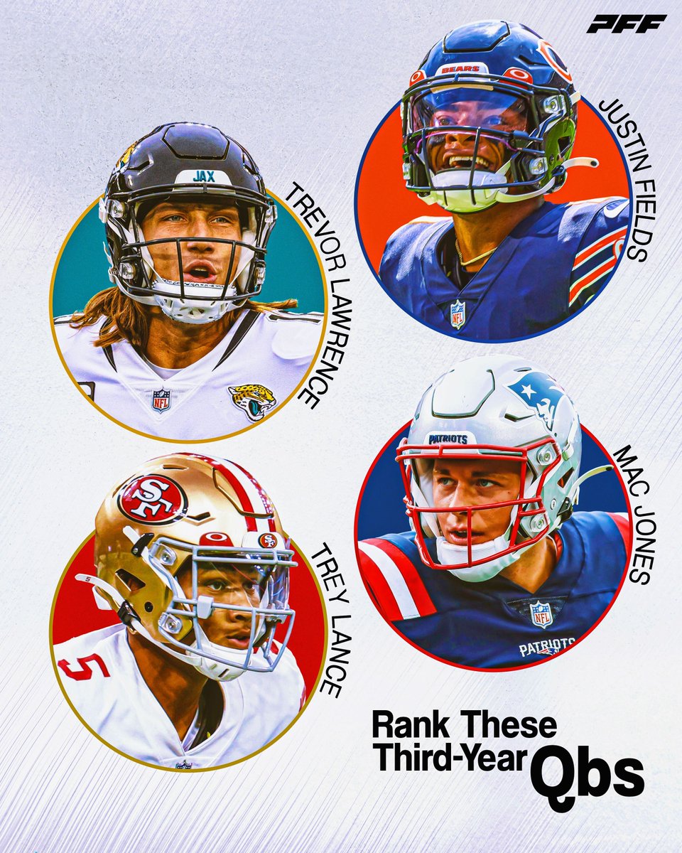 PFF's tweet photo. Rank these Year 3 QBs ✍️ https://t.co/0A9sxFWk6Q