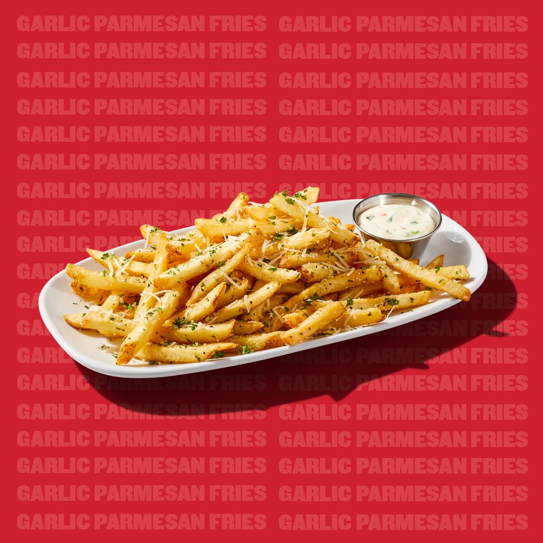 bostonpizza's tweet photo. You haven't lived if you haven't tried our Garlic Parmesan Fries! 🍟🧀🧄

Celebrate #NationalFrenchFryDay with these golden treasures of garlicy goodness and parmesan perfection. https://t.co/FHQIvjBgxi