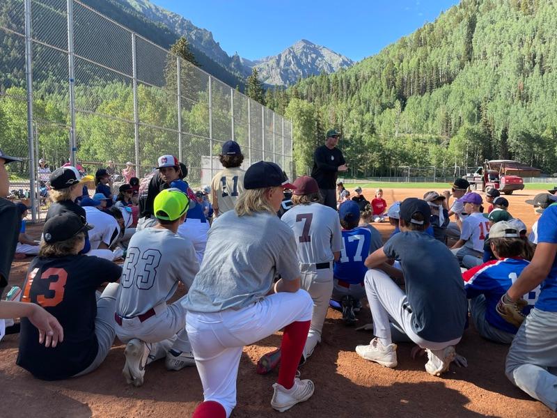 Last chance to register for 2023 Telluride Baseball and softball Camp that starts this Monday July 17th. Register at telluridebaseballcamp.com conta.cc/3rhuUtZ