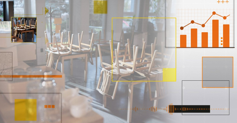 SkyNews's tweet photo. Restaurants and cafés across the UK are going insolvent at a pace not seen for more than a decade.

🧵Find out more below👇