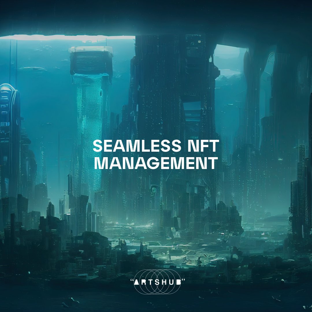 Artshub_ai's tweet photo. At Arts Hub, we've simplified #NFT creation &amp; ownership. 

With our robust ERC721 #smartcontracts, minting and owning #NFTs has never been easier or more secure. https://t.co/cbfDbpAhKD