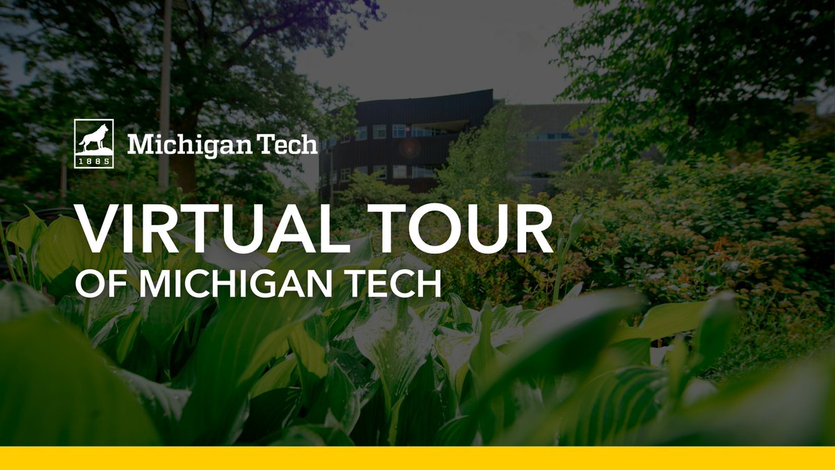 See Michigan Tech's campus up close on our 360° virtual tour. ⤵️ ow.ly/HkKf50P8THc