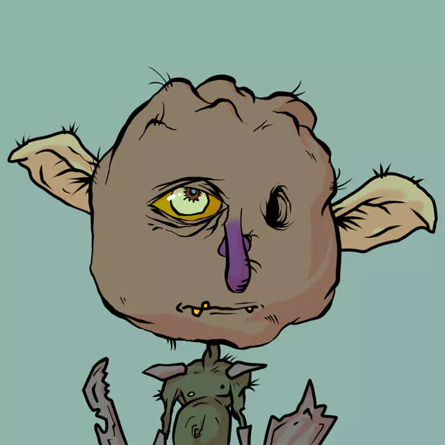 clarcrypto's tweet photo. After seeing great chads i follow like @jayefunk @Pak_Gregg @kingkong45_eth @CryptoHiadi @TheHiddenWalls @chanelcoco sporting a Goblin. Decided to join in, cos why the hell not. Say hello to #5691. gₒb gₒb gₒb gₒb gₒb https://t.co/iYqX3KJ3Zf