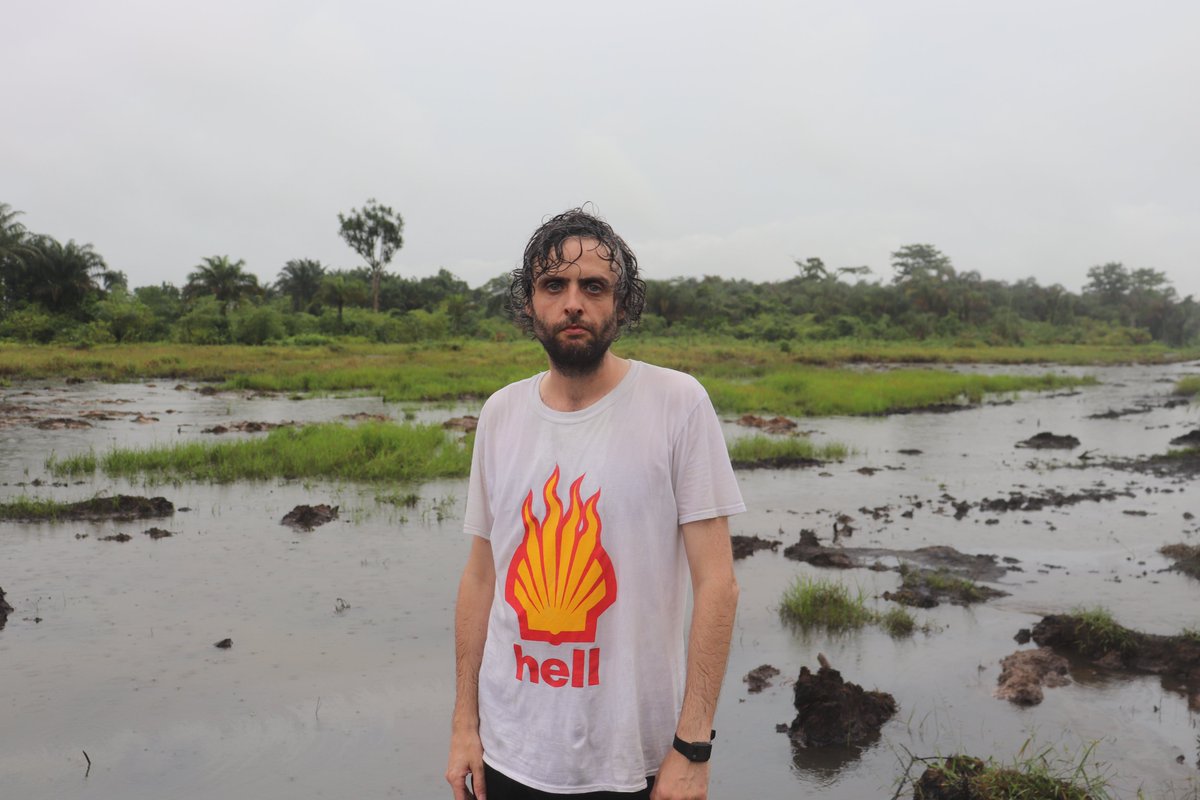 darren_cullen's tweet photo. Yesterday I visited two Shell oil spill sites in the Niger Delta with Ogoni climate activists of @FoundationLekeh and local community leaders. It was the saddest and most enraging thing I have ever seen. https://t.co/EOHkgBJ8Zn