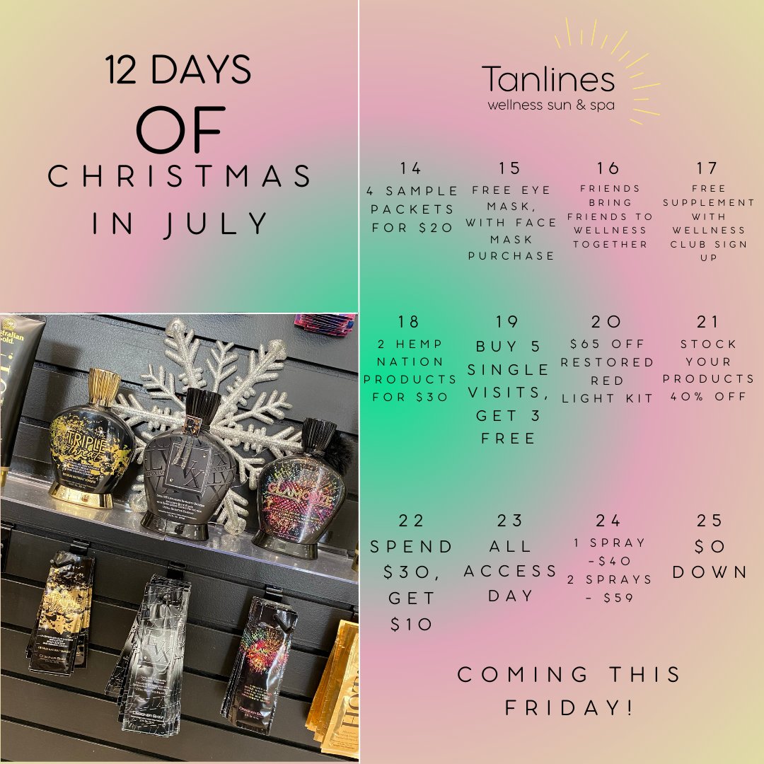 Tanlines wellness sun & spa tweet media