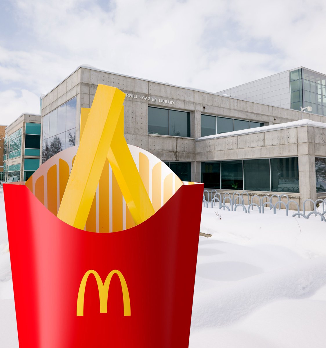 UtahStateAlumni's tweet image. Happy #NationalFrenchFryDay 🍟