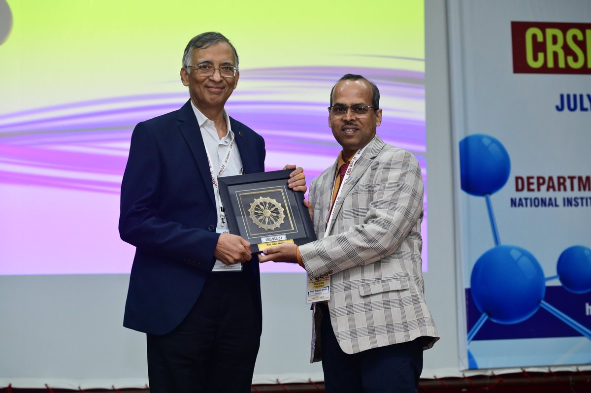 #Presidential Address of the 31st Annual @ChemResSocIndia Conference @31CRSI_NSC at @nitrourkela in association with @AmerChemSociety by the honorable President of CRSI, Prof. Uday Maitra. #10