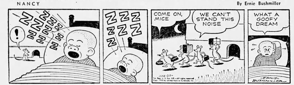 Nancy Comics by Ernie Bushmiller on Twitter: 