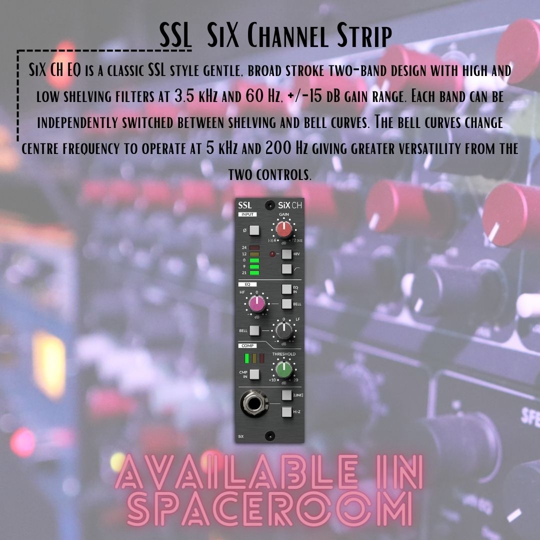 t16studios's tweet photo. Looking for a classic sound? The SSL Six Channel Strip combines the clarity of the SSL preamp, compressor and EQ to help you dial in the perfect sound! 
#500series #SSL #protools #vocals #studio #producer #recording #preamp https://t.co/y4PwblpAWv
