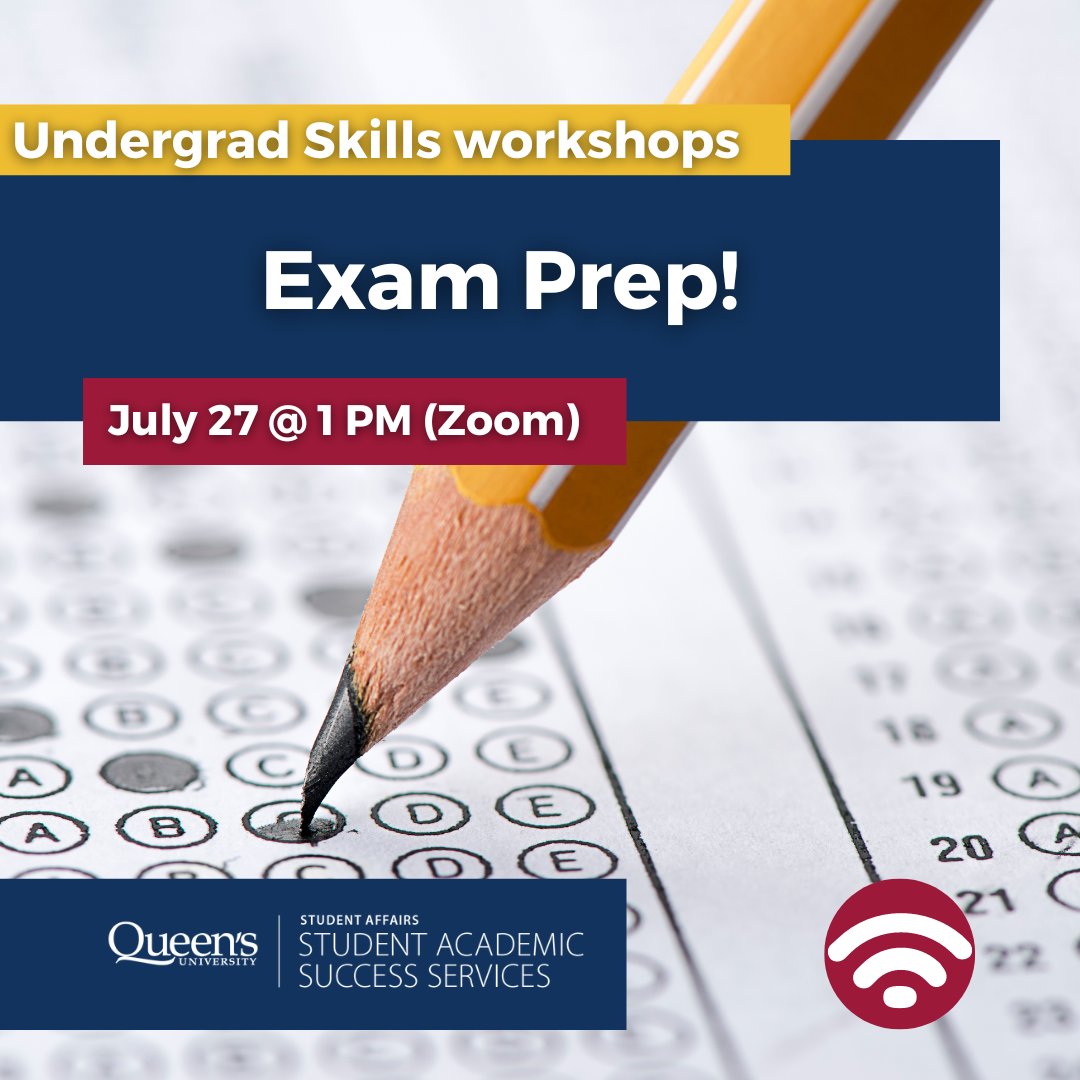 Summer exams are approaching! Join us to learn the best strategies to revise and memorize content, understand what's expected, and complete a successful exam without undue stress!
