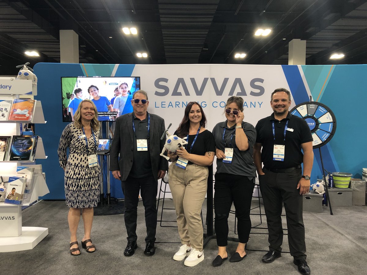 🎉 #Ignite23 attendees! Visit the @SavvasLearning booth this week to learn more about our award-winning PreK-12 curriculum solutions and spin to win prizes! Savvas.com

@NASSP #MovingLearningForward