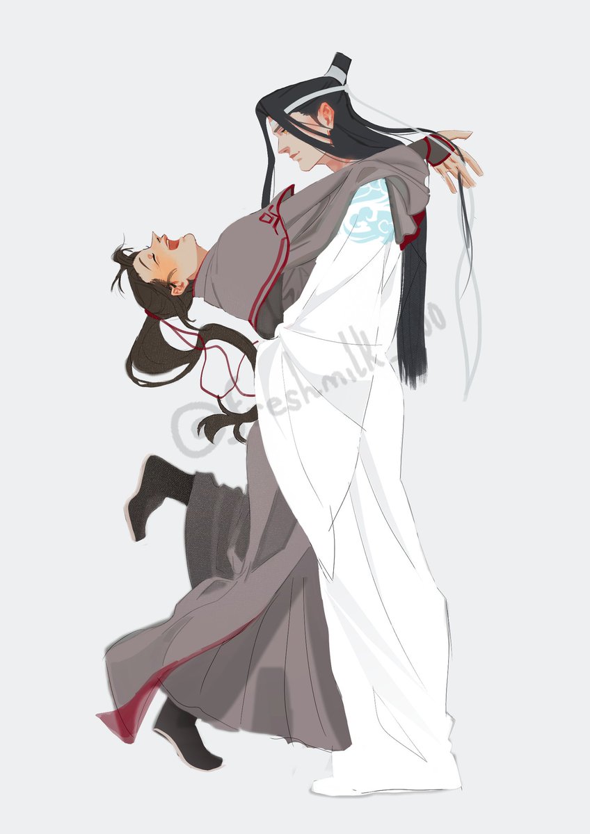 Throw your head back and fall in love, wei ying.

#mdzs