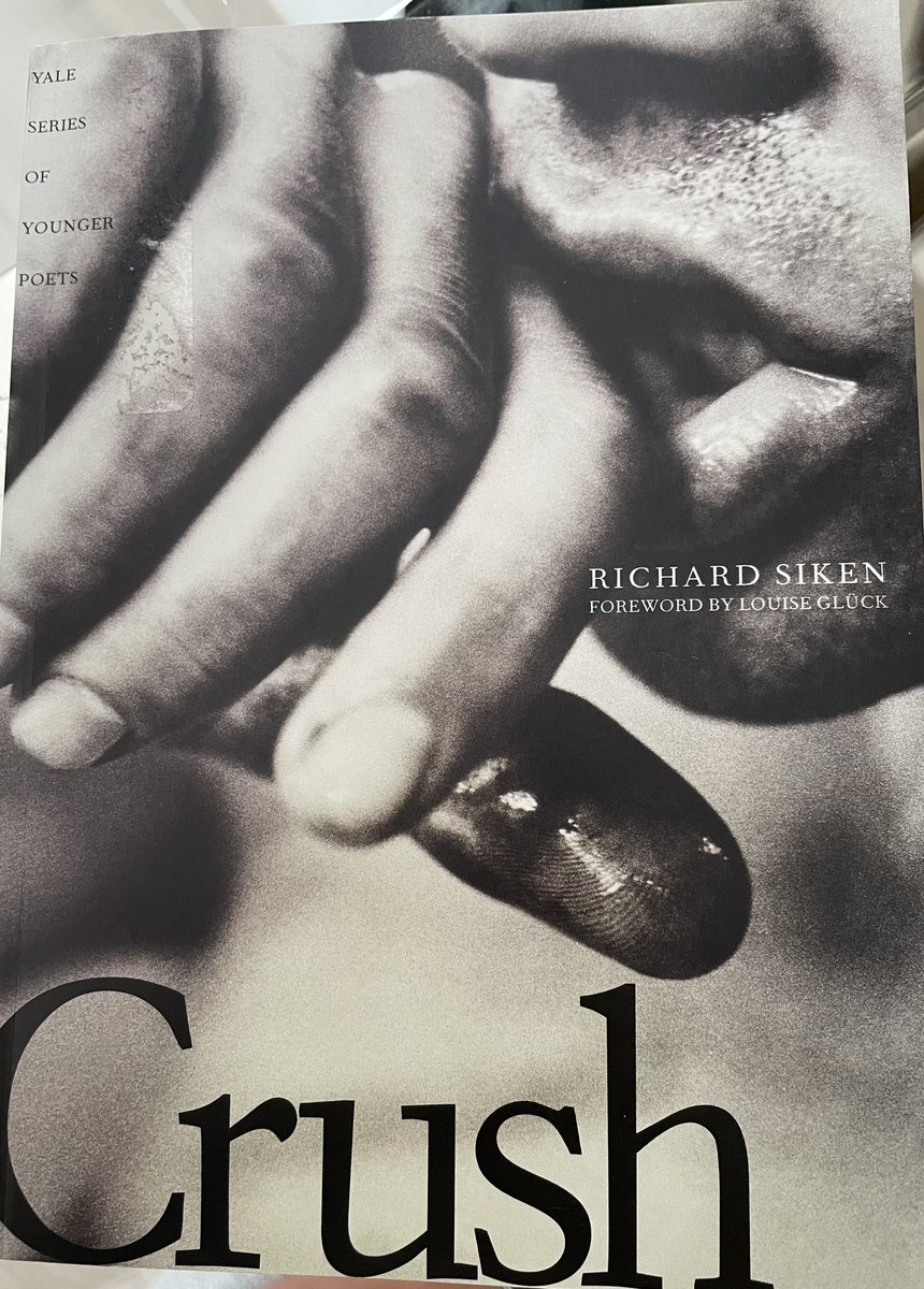“…because you want to die for love, / you always have.”

—Richard Siken, “Planet of Love” in CRUSH