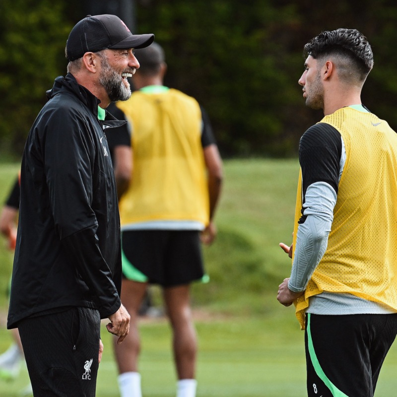 LFC's tweet photo. Stepping 🆙 pre-season preparations