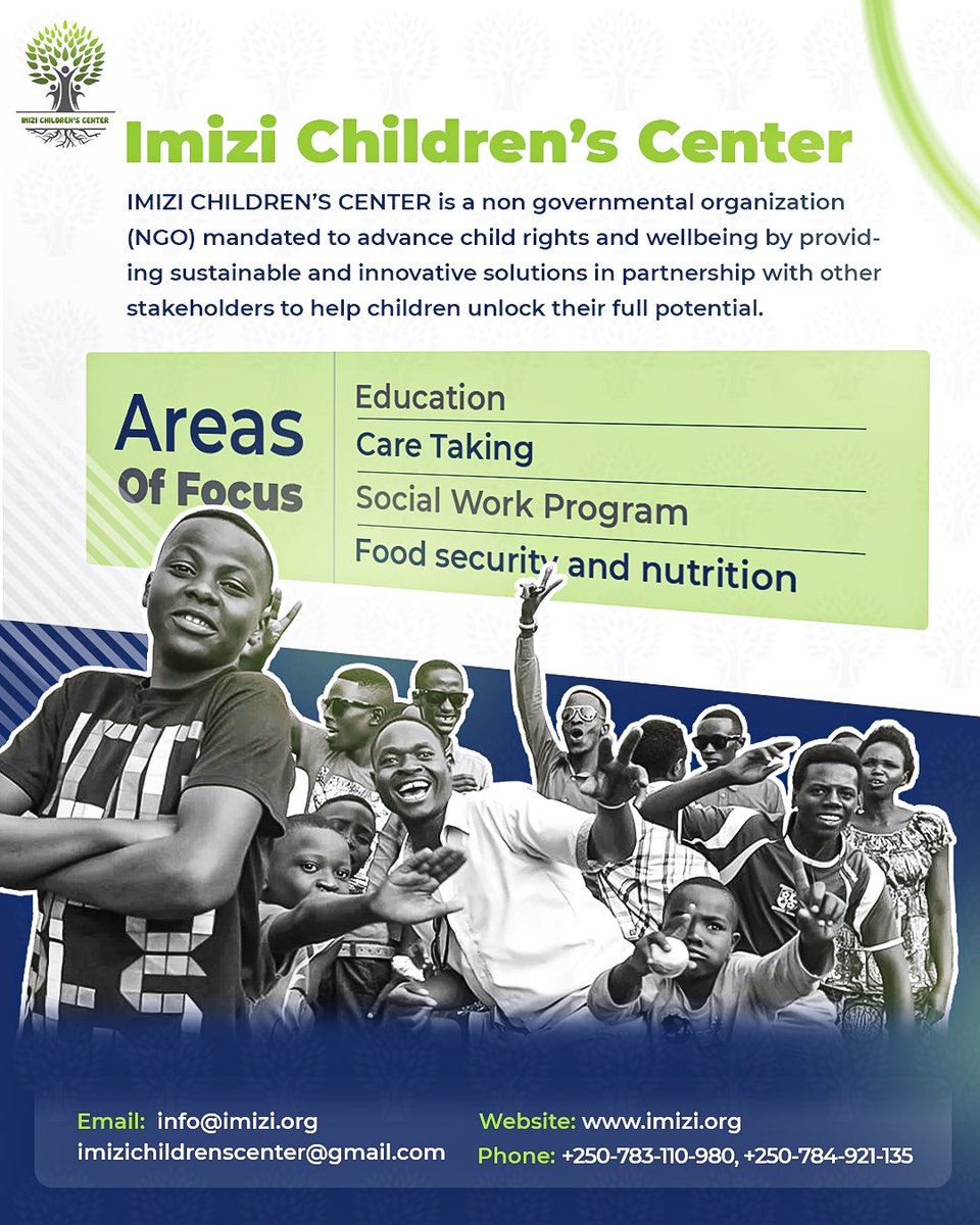Imizicenter's tweet photo. We welcome individuals,corp. &amp; organizations to join hands in creating sustainable change. You can support our mission through donations, volunteering,partnerships.
Together, we can make a difference and build a brighter future for all. #RwOT #ImiziCenter #segal2023 https://t.co/lE0f8ifqDO