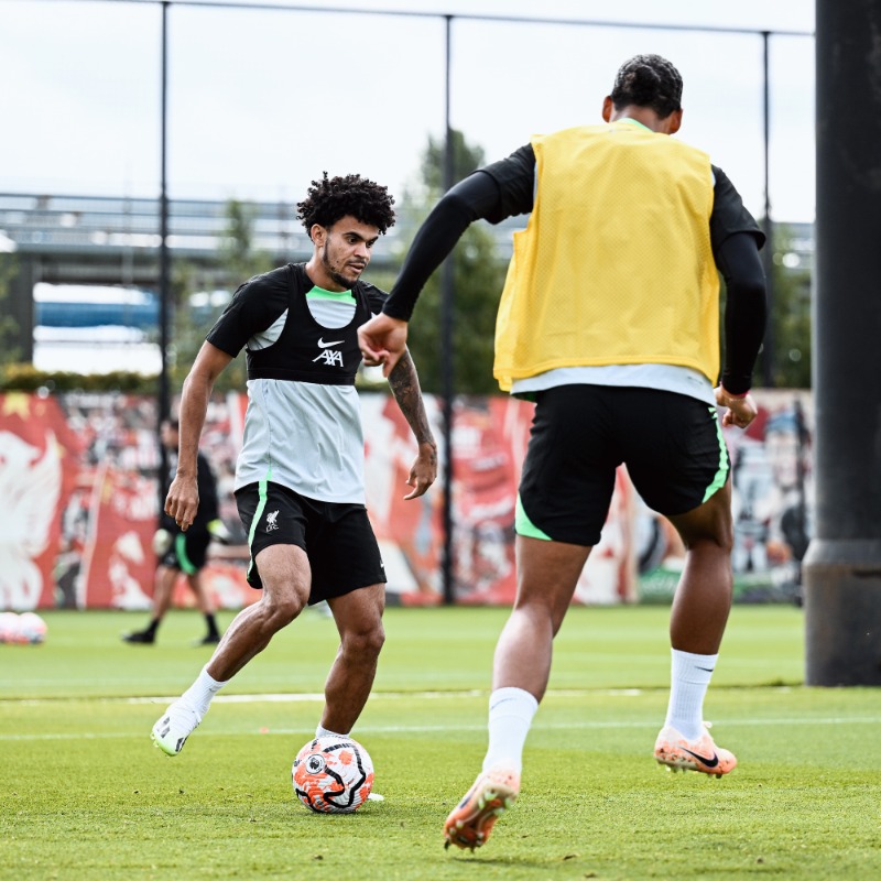 LFC's tweet photo. Stepping 🆙 pre-season preparations