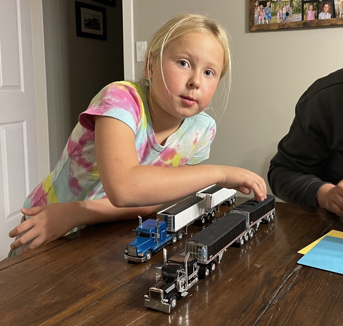 Semis are ready for this year’s harvest! #drought23