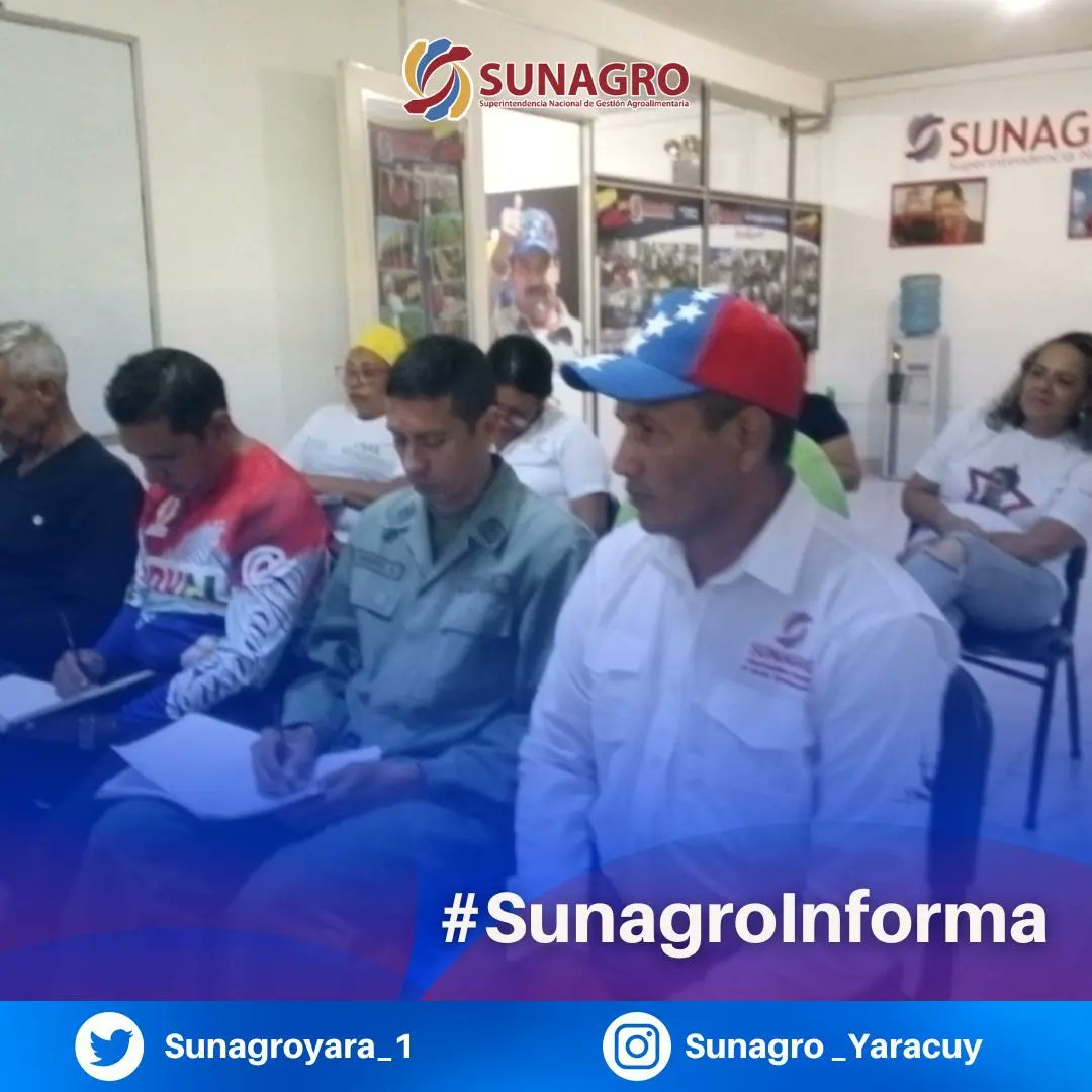 #UniónRevolucionaria Ayer #12Jul el equipo de @sunagroyara_1 participó junto al (EMA) regional, en una videoconferencia que realizó el @MinAlimenVen, para instruir nuevas líneas de trabajo que se ejecutarán en cada estado. @NicolasMaduro