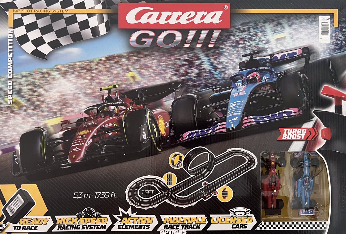 FormulaDirecta's tweet photo. 🚨 SORTEO 🚨

💥 ¡Hazte con el Scalextric Carrera GO!

✅ Seguir a @FormulaDirecta y @Revoluterss 
🔁 RT a este tuit

☘ ¡SUERTE! ☘

#F1 #Sorteo #Gratis https://t.co/Dma508ydxD