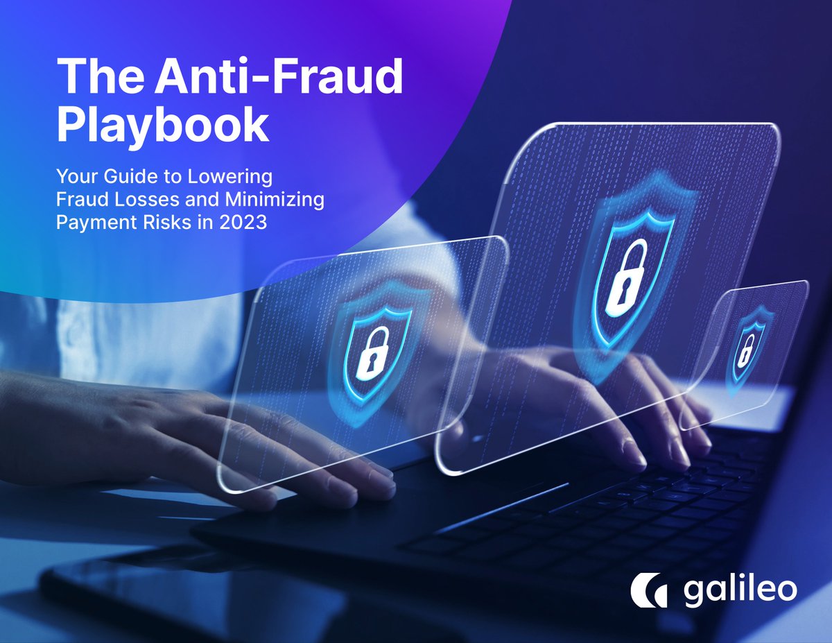 GalileoFintech's tweet image. As fraudsters employ more sophisticated techniques, organizations must think and act faster to mitigate fraud. As we enter the evolving #payments fraud season, our Anti-Fraud Playbook provides 6 tips to reduce losses and minimize risks: bit.ly/44Kni1w #fraudmitigation