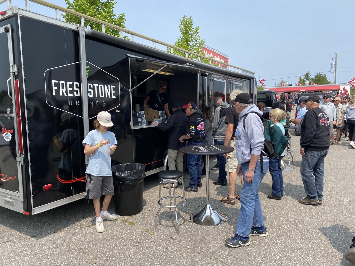 FreshstoneBrand's tweet photo. We're setting up the #FreshstoneBrands trailer for a busy weekend at the @hondaindy @ExPlaceTO π. The @NASCARPintys #TGGrandPrix goes green on Friday. π Admission is free with a donation to @MakeAWishCA. See you there!
#TiffanyGate #FreshGourmet #CreateYourWayToGreatTaste https://t.co/nWuQbpC4ra