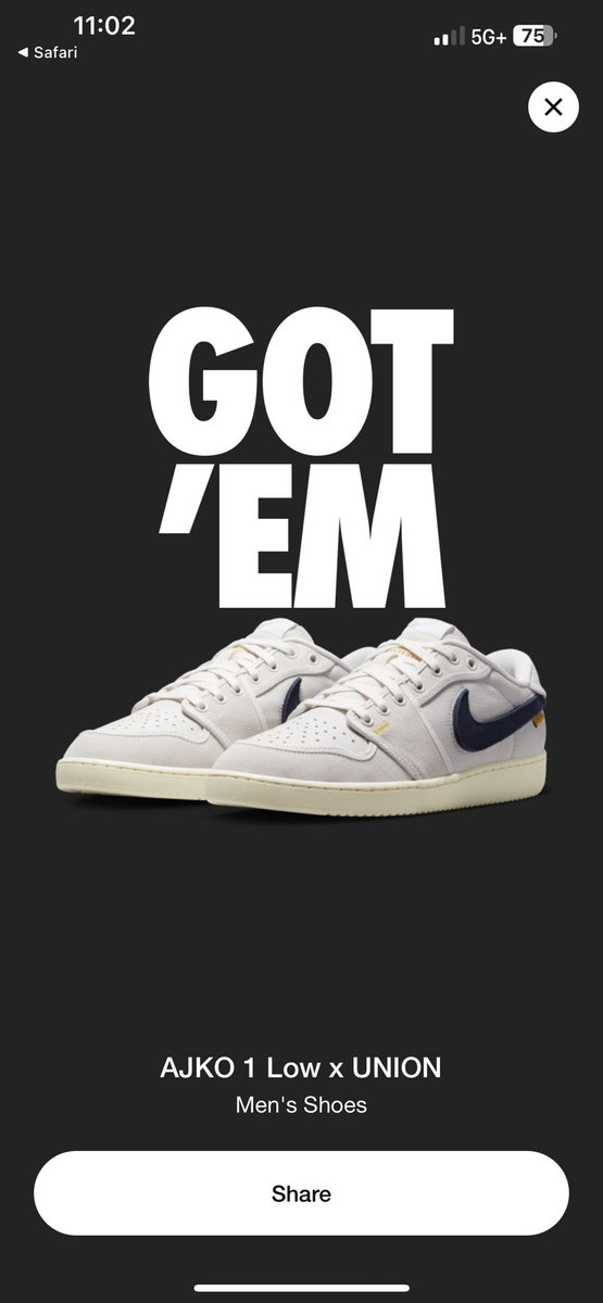 Conor__Johnson's tweet photo. @SneakerVisionz Had a gift card. Why not 😂. https://t.co/viWEWWrsaJ