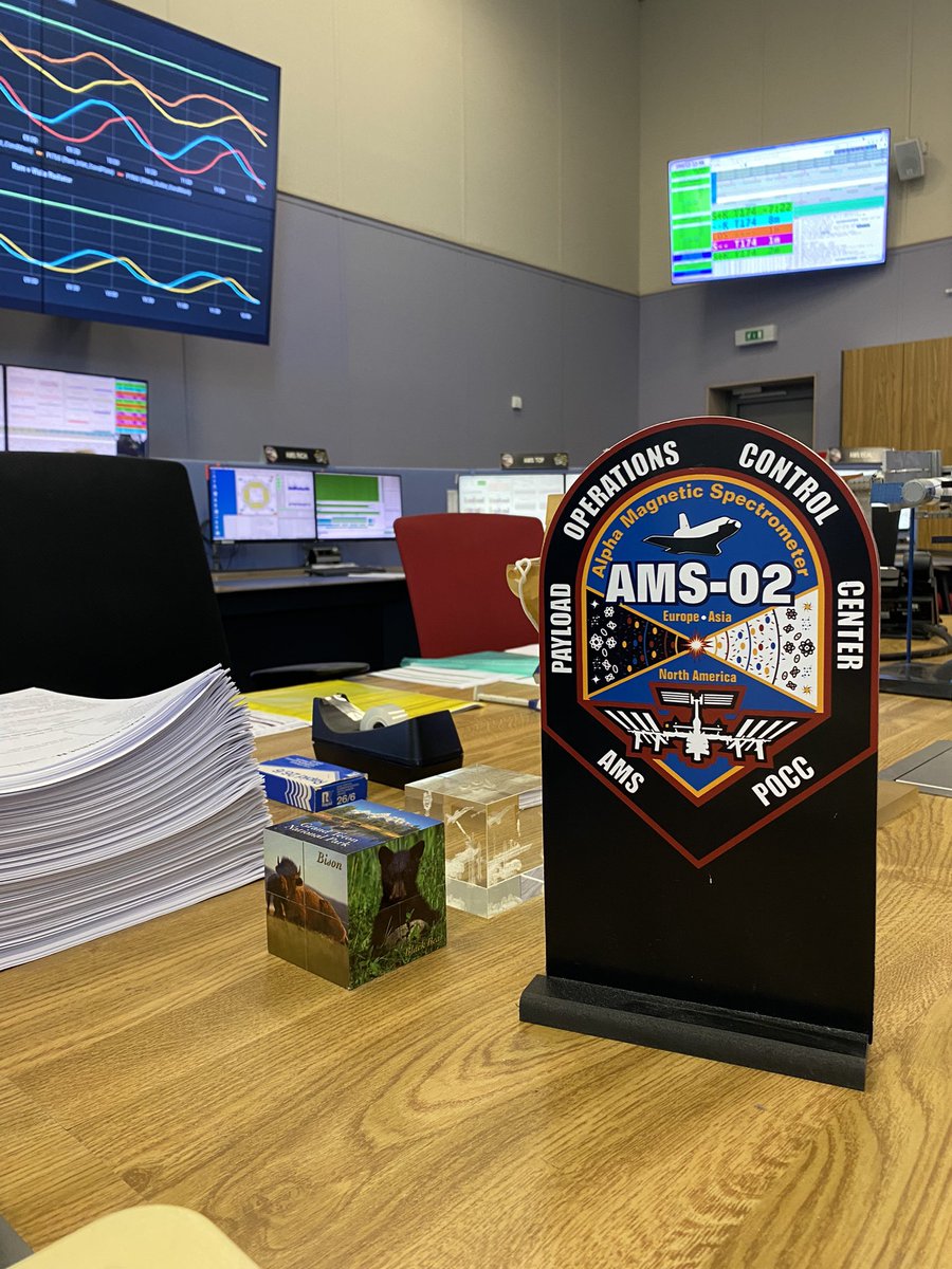 rosminow's tweet photo. A human and professional pleasure to film an interview at #cern #pooc with one of the future #Esa astronauts, Slawosz Uznanski, about #AMS, the detector docked at #ISS. https://t.co/eO0NdzpKyi