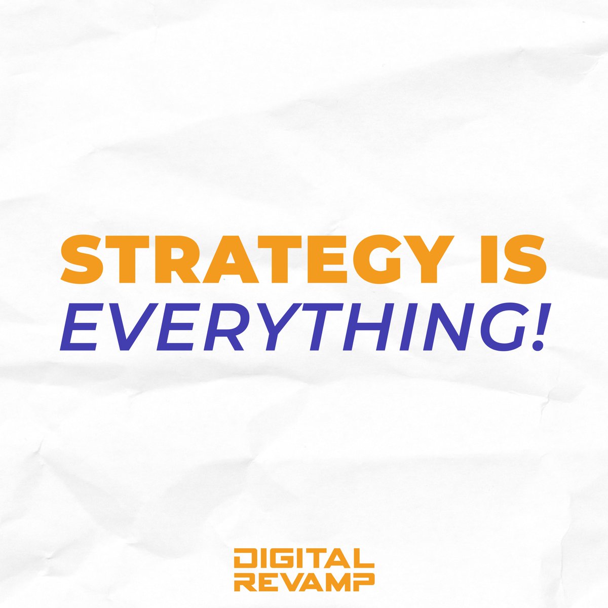 digitalRevamp's tweet image. Without a strategy, marketing is a shot in the dark.

Having a clear social media strategy helps you define brand goals and understand your audience.

Get started on your social media marketing strategy and contact us at info@digitalrevamp.com!

#DigitalRevamp #MarketingStrategy