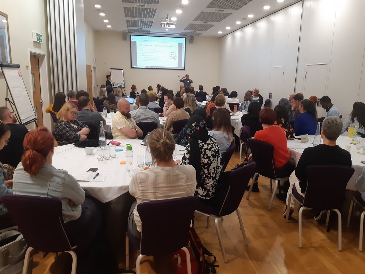 Camilla Priede (@c_priede) on Twitter photo <a href="/JulianCrockford/">Julian Crockford💙</a> and <a href="/lizaustenbooth/">Liz Austen (Booth)</a> talking about how to fail at evaluation and what to do about that- to a full house <a href="/foundationyear1/">Foundation Year Network</a> #FYNAC23 <a href="/JulianCrockford/">Julian Crockford💙</a> and <a href="/lizaustenbooth/">Liz Austen (Booth)</a> talking about how to fail at evaluation and what to do about that- to a full house <a href="/foundationyear1/">Foundation Year Network</a> #FYNAC23