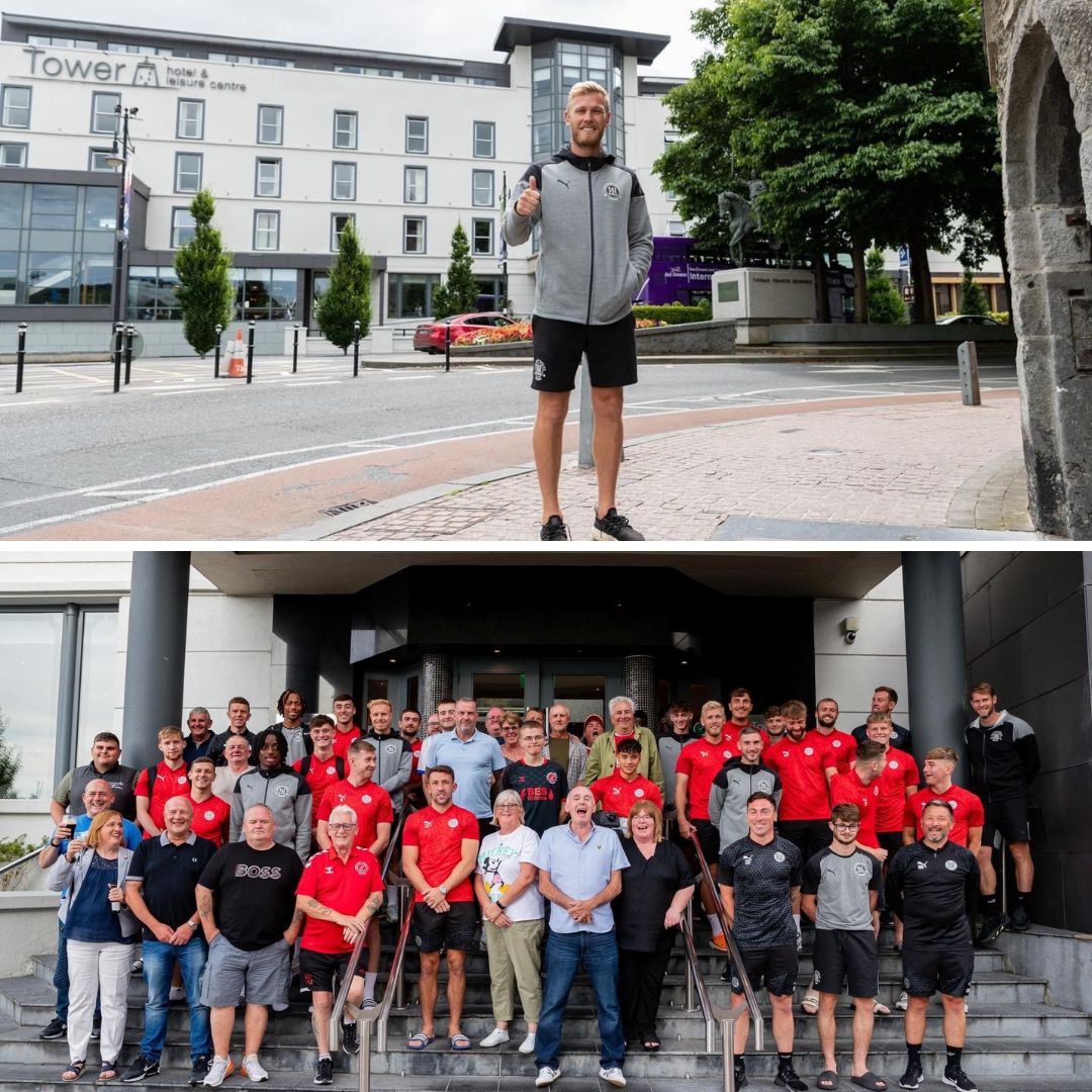 Last week we were delighted to welcome Fleetwood town FC &amp; their manager Scott Brown to the Tower Hotel &amp; Leisure Centre for their week long training camp.

It was a pleasure to host you for the week, we hope you enjoyed your time spent in Waterford City.

#ANevilleHotel