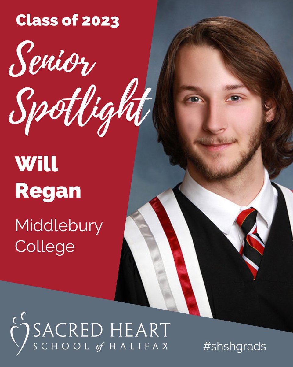 Congrats to today’s grad and our current Head of Fountain Academy, Will Regan, who is heading to @Middlebury this fall to study English. Congratulations, Will. We wish you all the best in this next phase of your journey and thank you for your leadership this year! #shshgrads