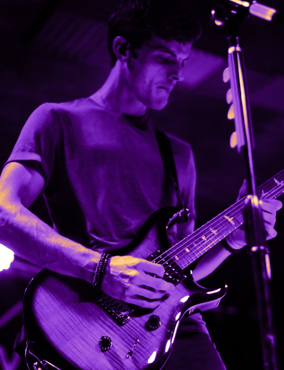 BrandonKSchauer's tweet photo. Feels great to get back at it! There’s nothing like ripping the stage with my brothers in @Encrement 🖤 See you guys again on 7/28 🥂

📸: @sophieseayy 

#NewMusic #RockMusic #Encrement https://t.co/jkvyYwdTku