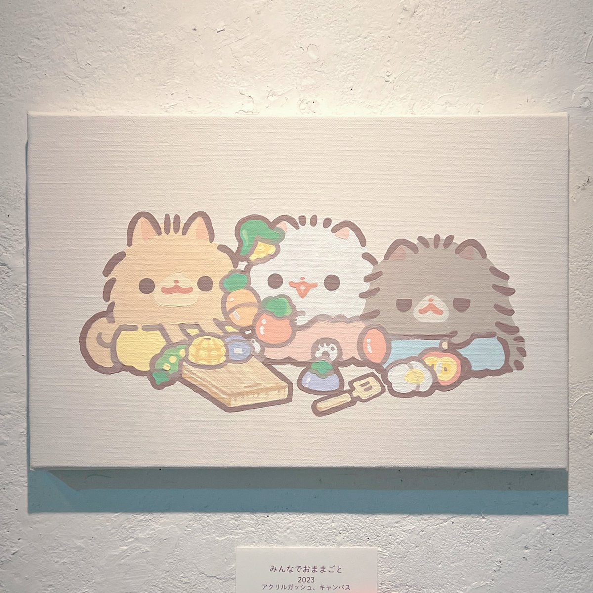 ポメラニアンもち個展