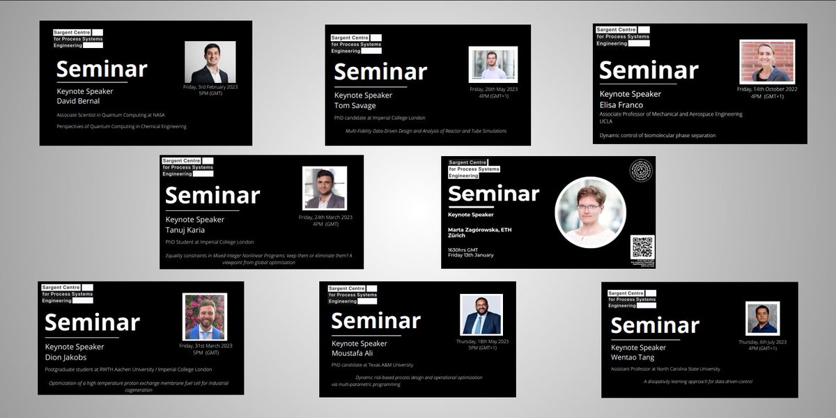 With last week's presentation from Dr Wentao Tang, we conclude our Control Club Seminar Series for this academic year. We thank all of our speakers again, who generously shared their excellent work. The Control Club will resume in the autumn season!