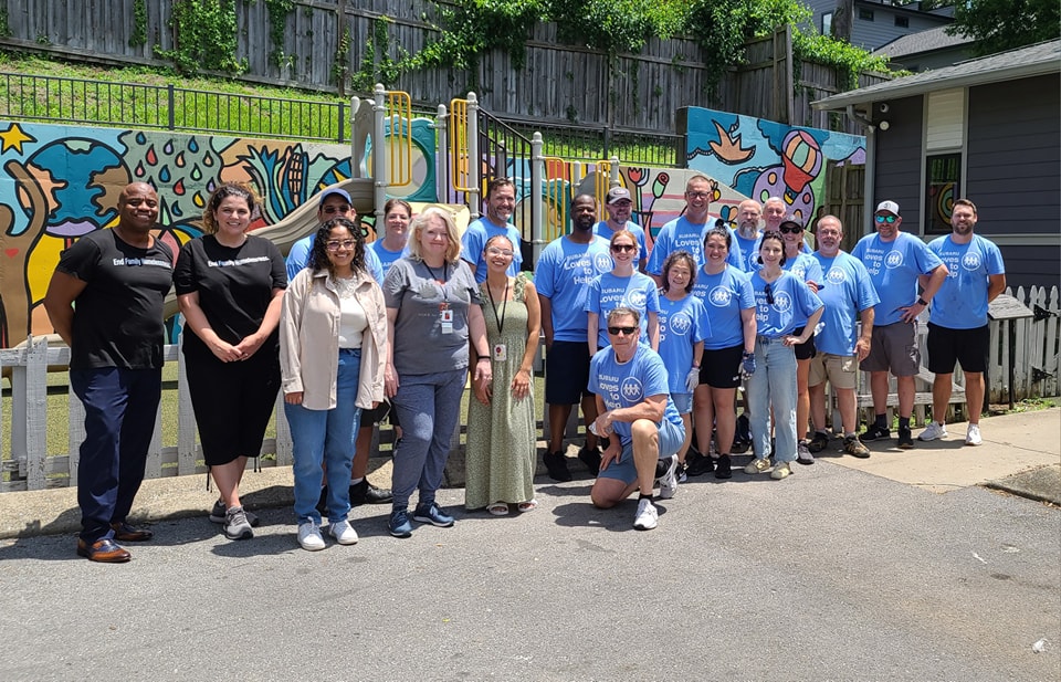 SafeHavenTN's tweet photo. .@subaru_usa "shared the love" this week with half a dozen tractor trailers full of furniture for Safe Haven! The donation will support more than 150 local families experiencing homelessness! More than tables and chairs, this gift helps provide families with a place to call home. https://t.co/MgIYh0w9SB