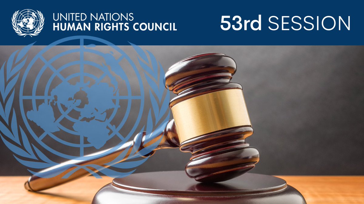 #HRC53 | Draft resolution A/HRC/53/L.3/Rev.1 on Child, early and forced marriage: ending and preventing forced marriage was ADOPTED without a vote.