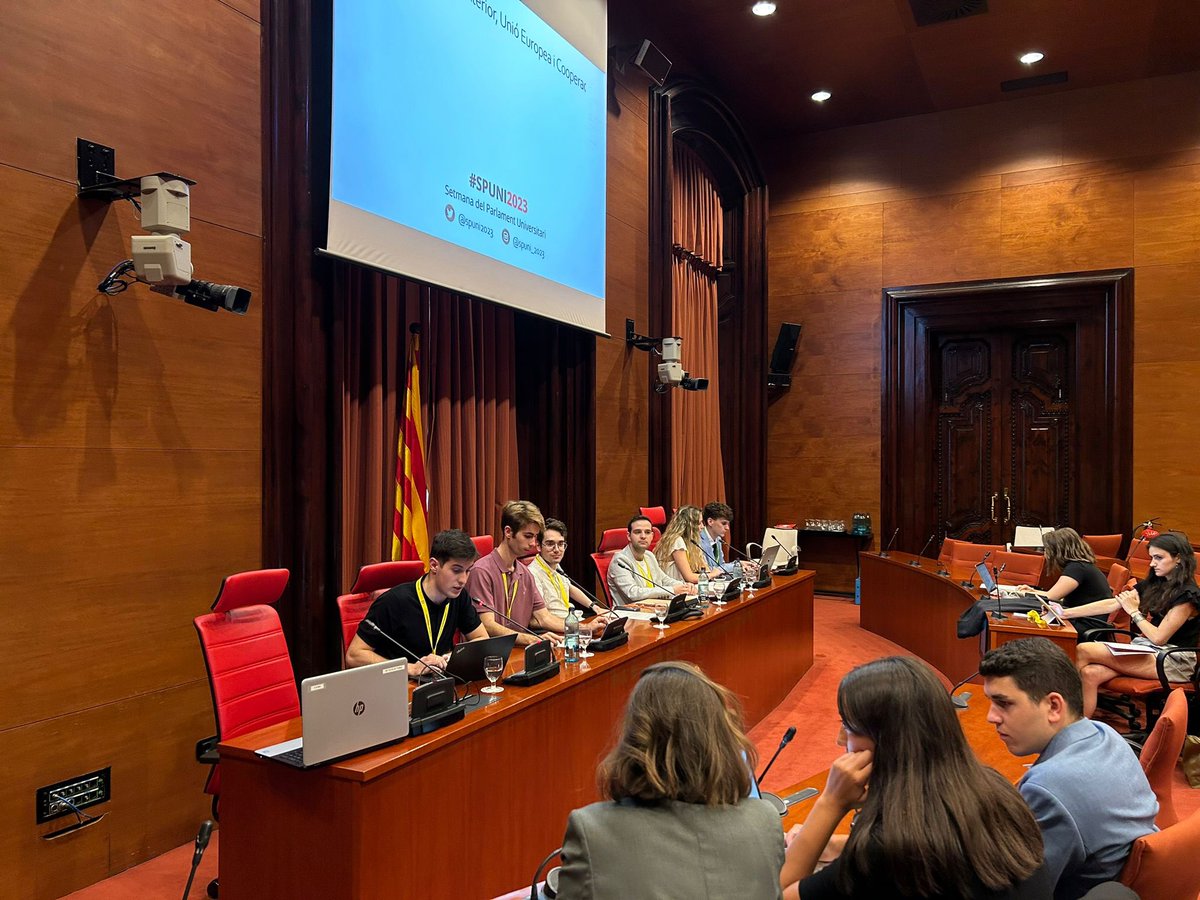 📝 Els ponents del Projecte de llei d’acció exterior i de la Unió Europea presenten l’informe de la ponència #Spuni2023